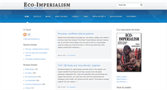 Desktop Screenshot of eco-imperialism.com